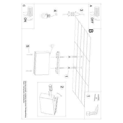 LED Bodové svietidlo SOLE LED/11W/230V čierna