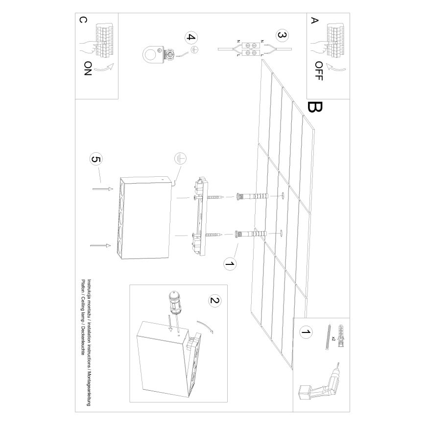 LED Bodové svietidlo SOLE LED/11W/230V čierna
