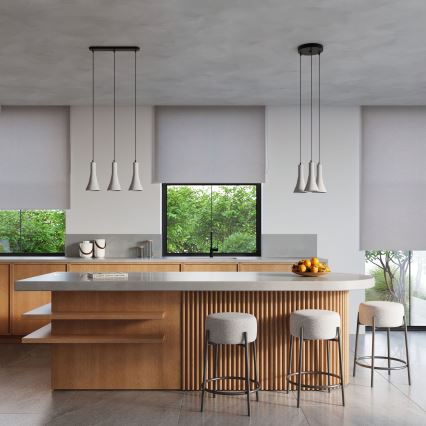 Luster na lanku REA 1xE14/12W/230V betón