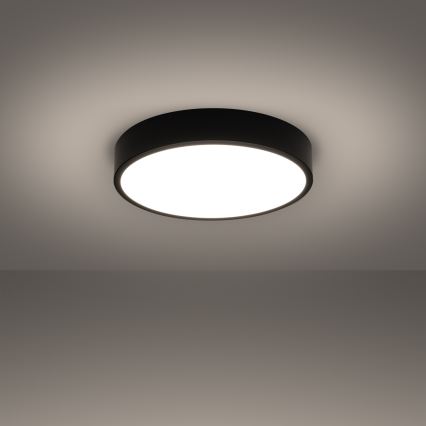 LED stropné svietidlo ONYX LED/32W/230V pr. 40 cm čierne