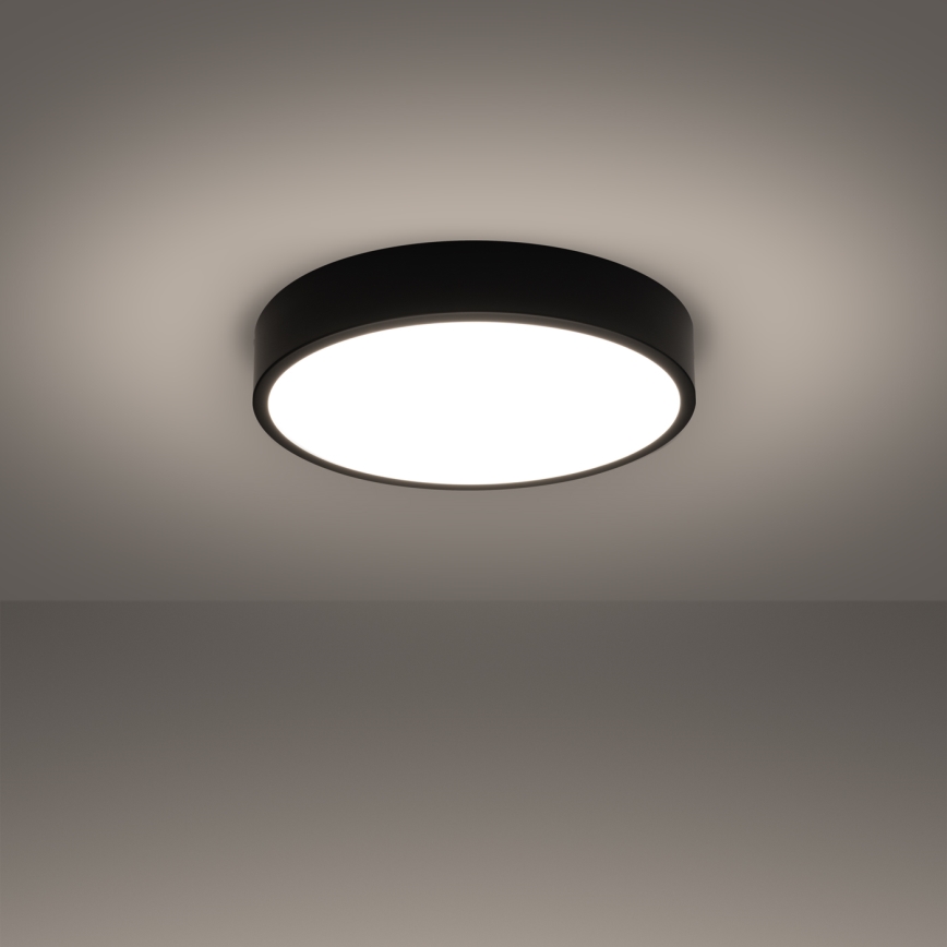 LED stropné svietidlo ONYX LED/32W/230V pr. 40 cm čierne
