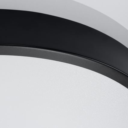 LED stropné svietidlo ONYX LED/32W/230V pr. 40 cm čierne