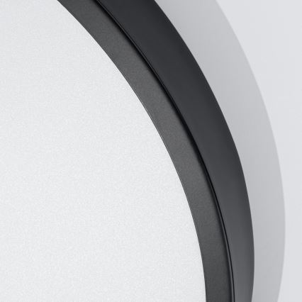 LED stropné svietidlo ONYX LED/48W/230V priemer 60 cm čierna