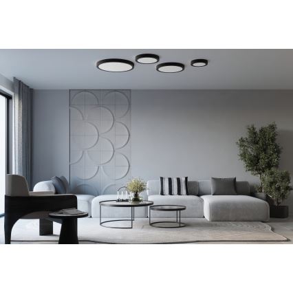 LED stropné svietidlo ONYX LED/48W/230V Ø 60 cm biele