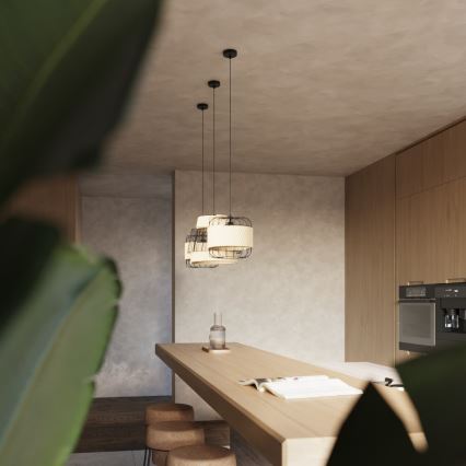 Luster na lanku BRILO 1xE27/15W/230V