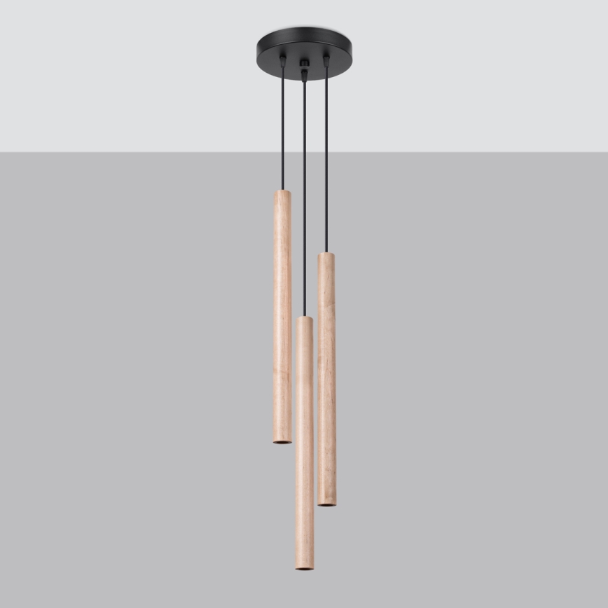 Luster na lanku PASTELO 3xG9/8W/230V buk
