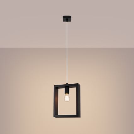 Luster na lanku ARIES 1xE27/15W/230V buk/wenge