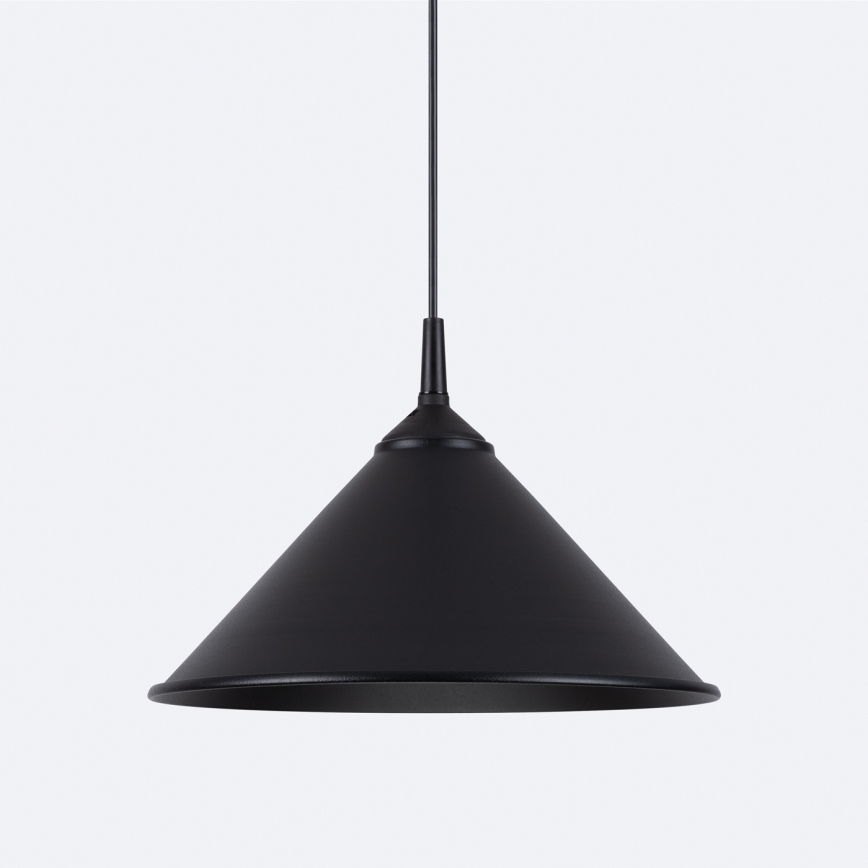 Luster na lanku ZUMA 1xE27/15W/230V pr. 30 cm čierna