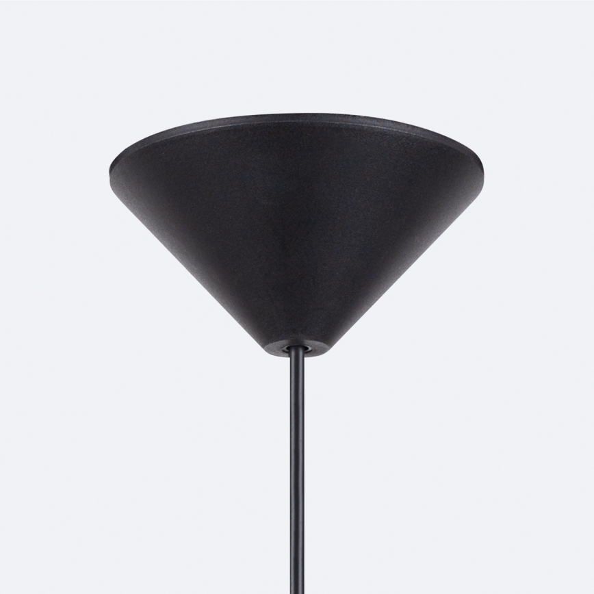 Luster na lanku FRIKA 1xE27/15W/230V pr. 34 cm čierna