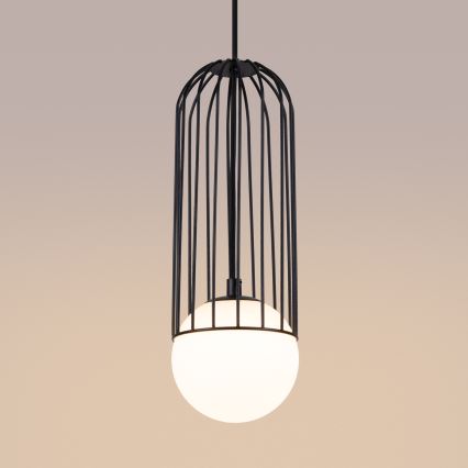 Luster na lanku BRINA 1xG9/8W/230V čierna