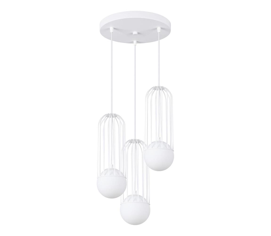  SL.1335 - Luster na lanku BRINA 3xG9/8W/230V biela SL.1335