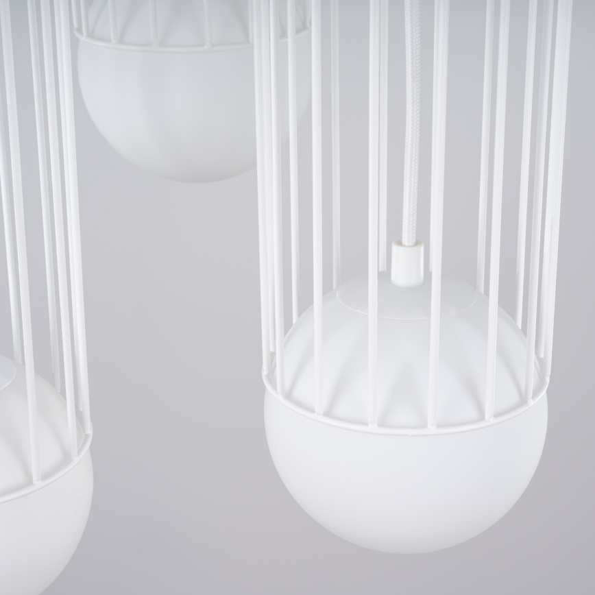 Luster na lanku BRINA 3xG9/8W/230V biela