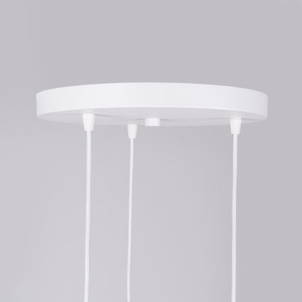 Luster na lanku BRINA 3xG9/8W/230V biela
