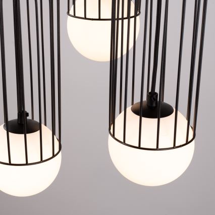Luster na lanku BRINA 3xG9/8W/230V čierna