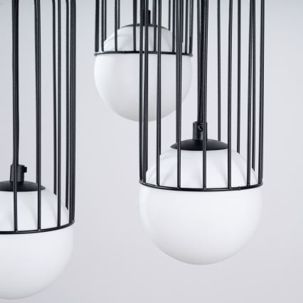 Luster na lanku BRINA 3xG9/8W/230V čierna