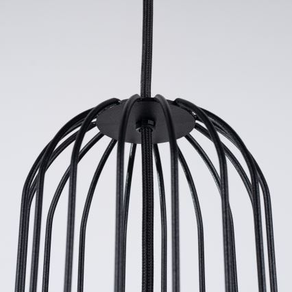 Luster na lanku BRINA 3xG9/8W/230V čierna