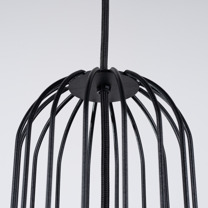 Luster na lanku BRINA 3xG9/8W/230V čierna
