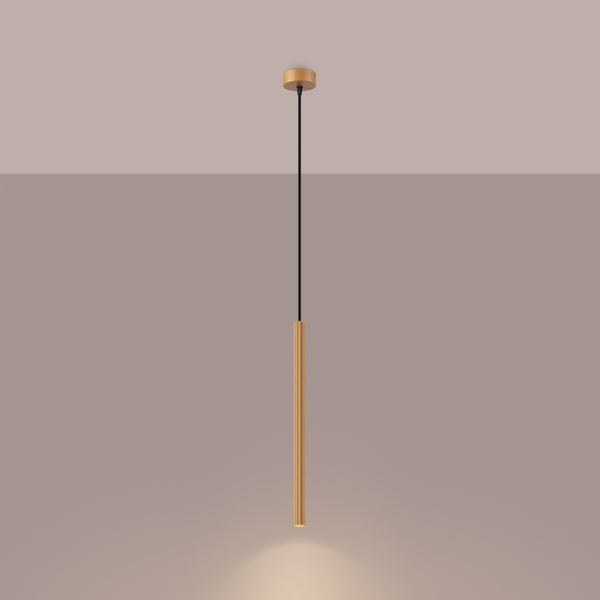 Luster na lanku ARCHE 1xG9/8W/230V zlatá