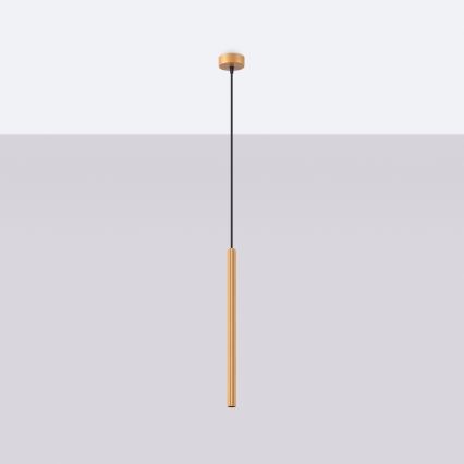 Luster na lanku ARCHE 1xG9/8W/230V zlatá