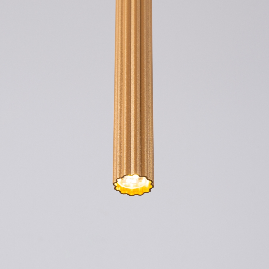 Luster na lanku ARCHE 1xG9/8W/230V zlatá