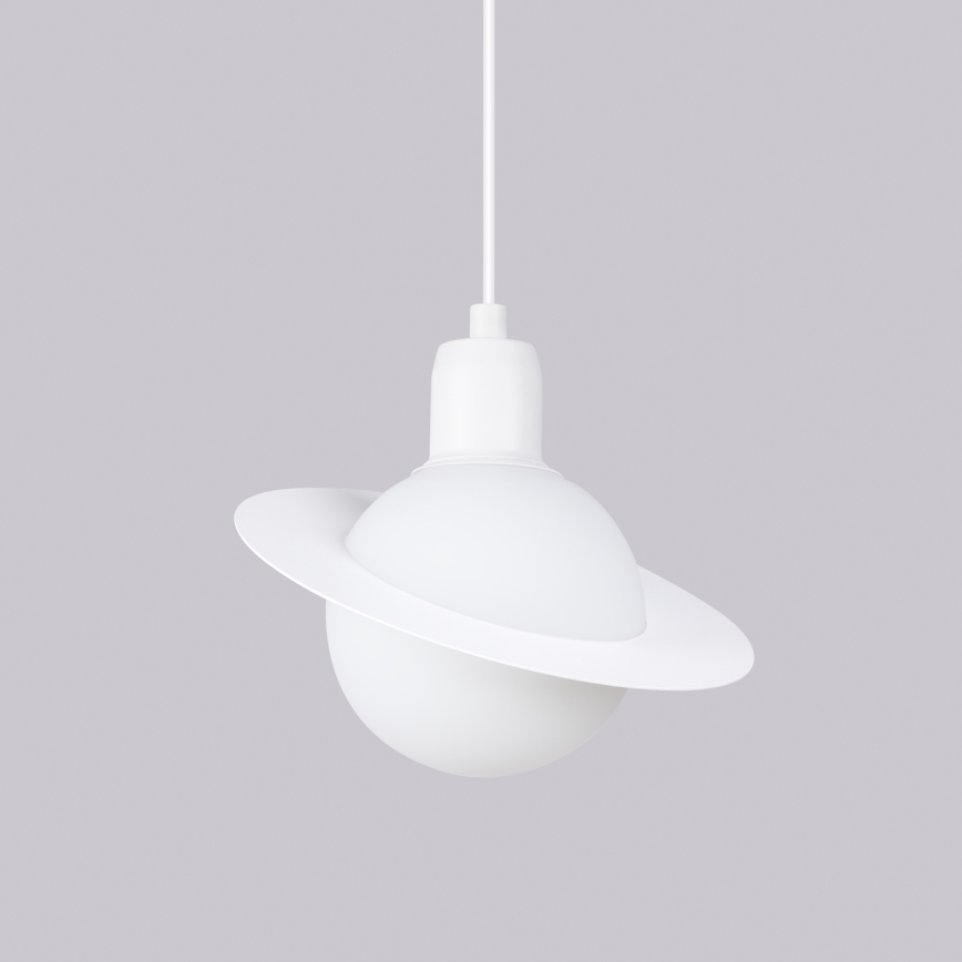 Luster na lanku HYPERION 1xG9/8W/230V biela