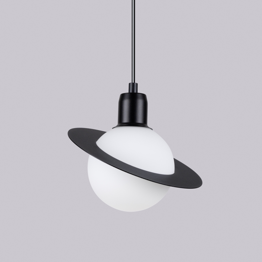 Luster na lanku HYPERION 1xG9/8W/230V čierna