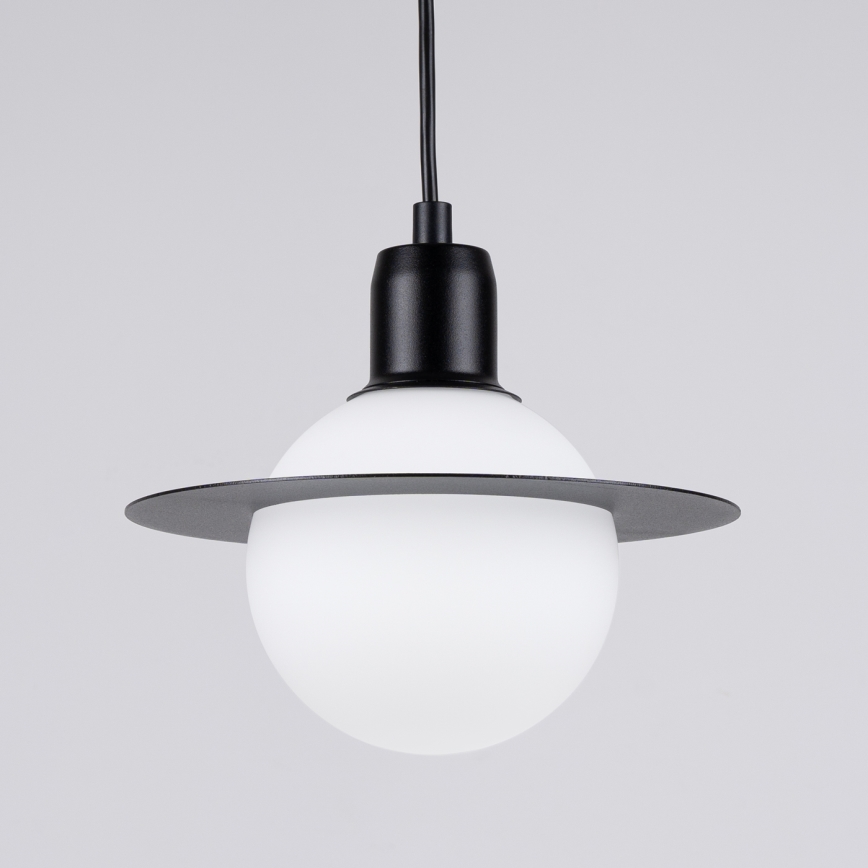 Luster na lanku HYPERION 1xG9/8W/230V čierna