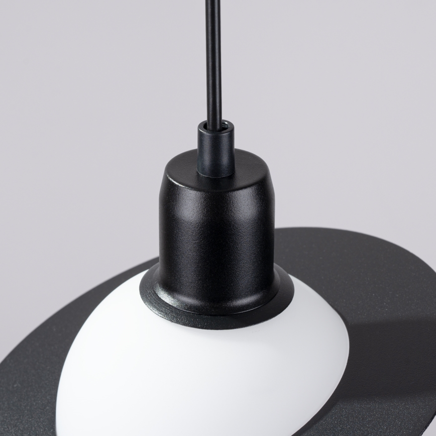Luster na lanku HYPERION 1xG9/8W/230V čierna