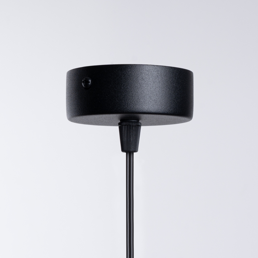 Luster na lanku HYPERION 1xG9/8W/230V čierna