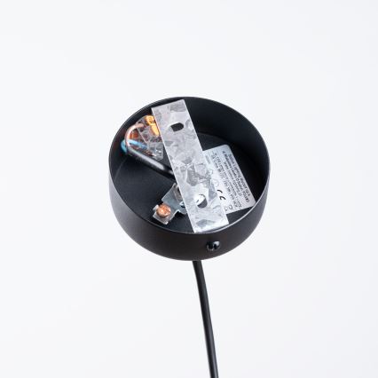 Luster na lanku HYPERION 1xG9/8W/230V čierna