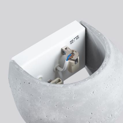 Nástenné svietidlo GLOBE 2xG9/8W/230V betón/šedá