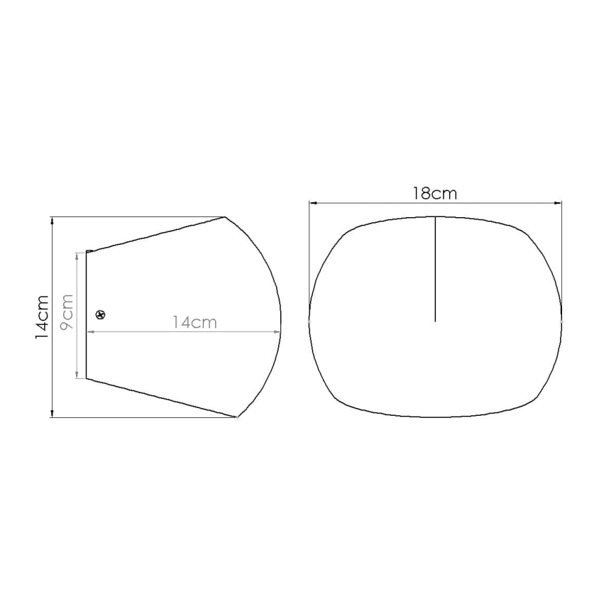 Nástenné svietidlo GLOBE 2xG9/8W/230V betón/šedá