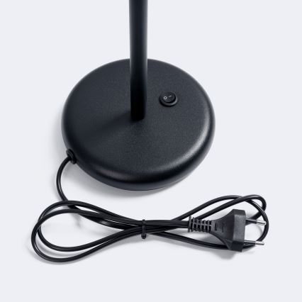 Stolná lampa WINX 1xGU10/10W/230V čierna/lesklý chróm