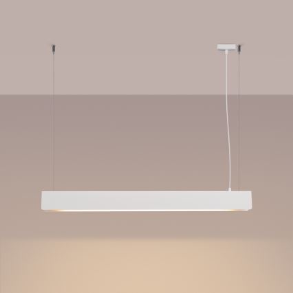 LED Luster na lanku SPARK 1xG13/8,5W/230V biela