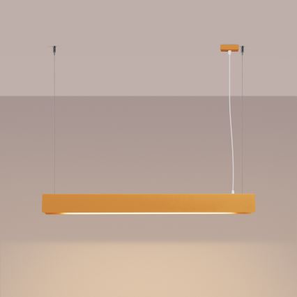 LED Luster na lanku SPARK 1xG13/8,5W/230V zlatá
