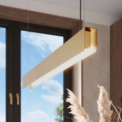 LED Luster na lanku SPARK 1xG13/8,5W/230V zlatá