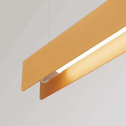 LED Luster na lanku SPARK 1xG13/8,5W/230V zlatá