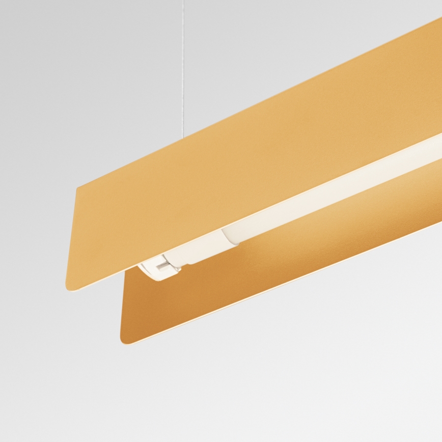 LED Luster na lanku SPARK 1xG13/8,5W/230V zlatá