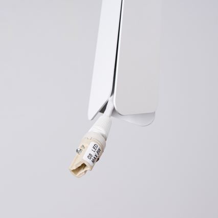 Luster na lanku PRYSM 3xG9/8W/230V biela