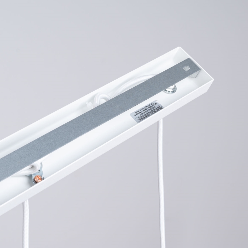 Luster na lanku PRYSM 3xG9/8W/230V biela