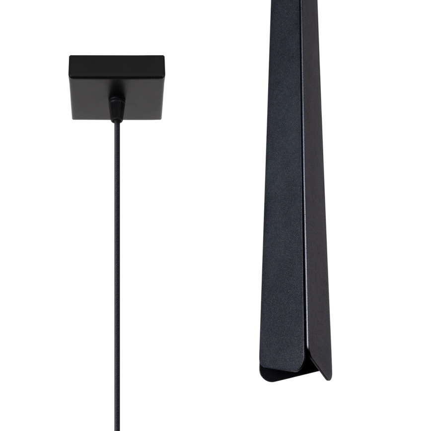Luster na lanku PRYSM 1xG9/8W/230V čierna