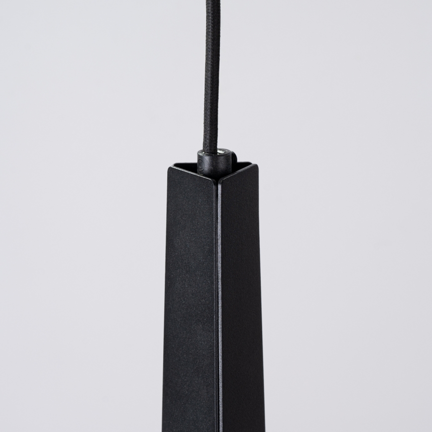 Luster na lanku PRYSM 1xG9/8W/230V čierna