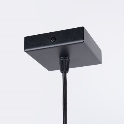Luster na lanku PRYSM 1xG9/8W/230V čierna