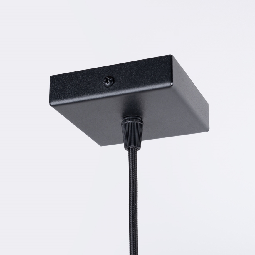 Luster na lanku PRYSM 1xG9/8W/230V čierna