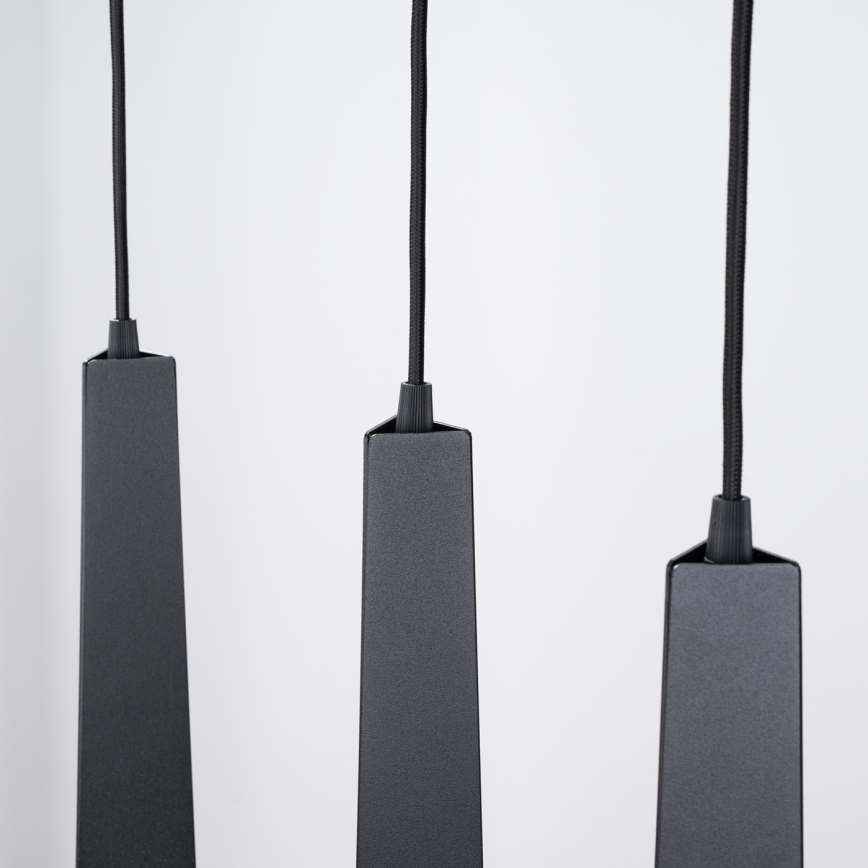 Luster na lanku PRYSM 3xG9/8W/230V čierna