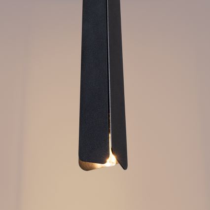 Luster na lanku PRYSM 3xG9/8W/230V čierna