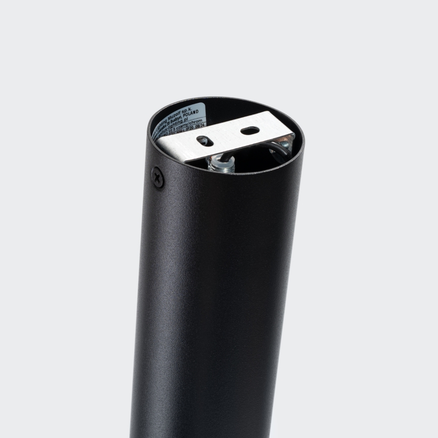 Bodové svietidlo NERO 1xGU10/10W/230V 22,5 cm čierna/lesklý chróm