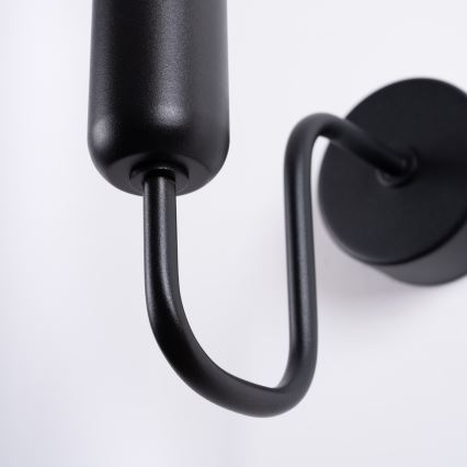 Nástenná lampa VECTOR 1xE27/15W/230V čierna
