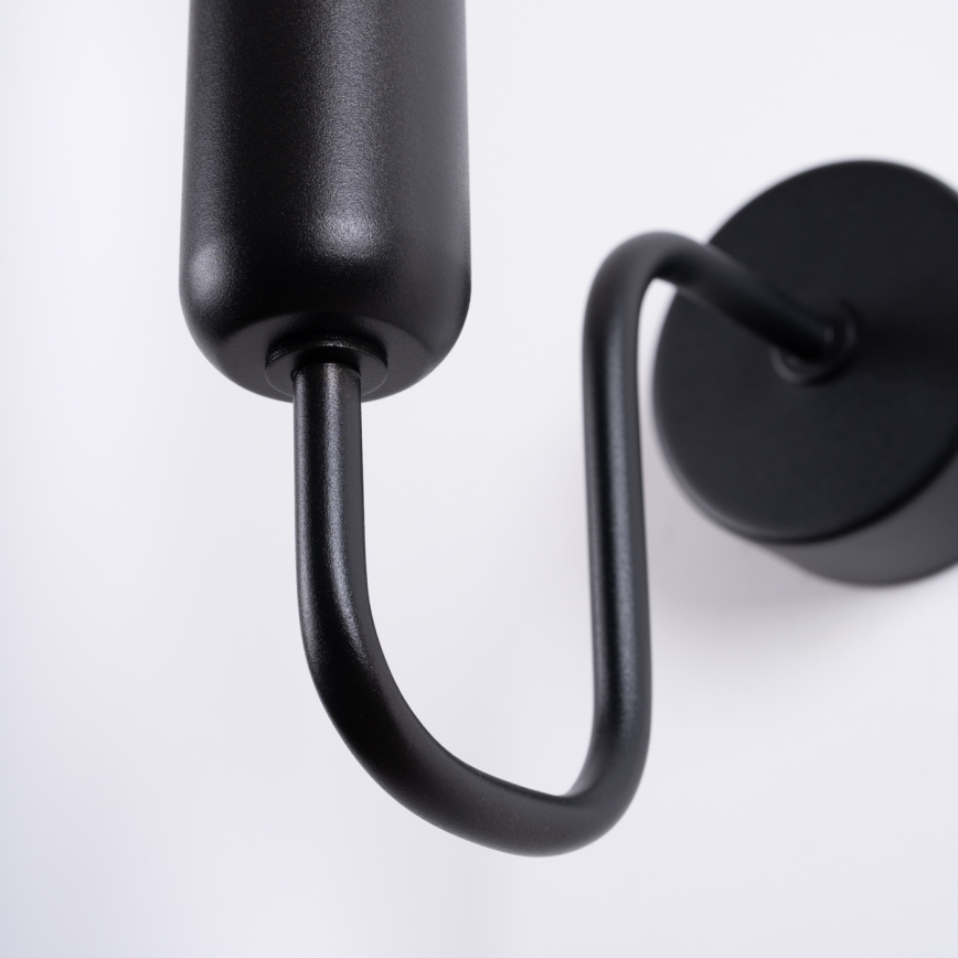 Nástenná lampa VECTOR 1xE27/15W/230V čierna