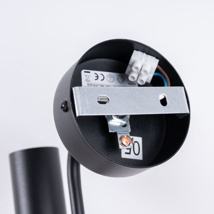 Nástenná lampa VECTOR 1xE27/15W/230V čierna